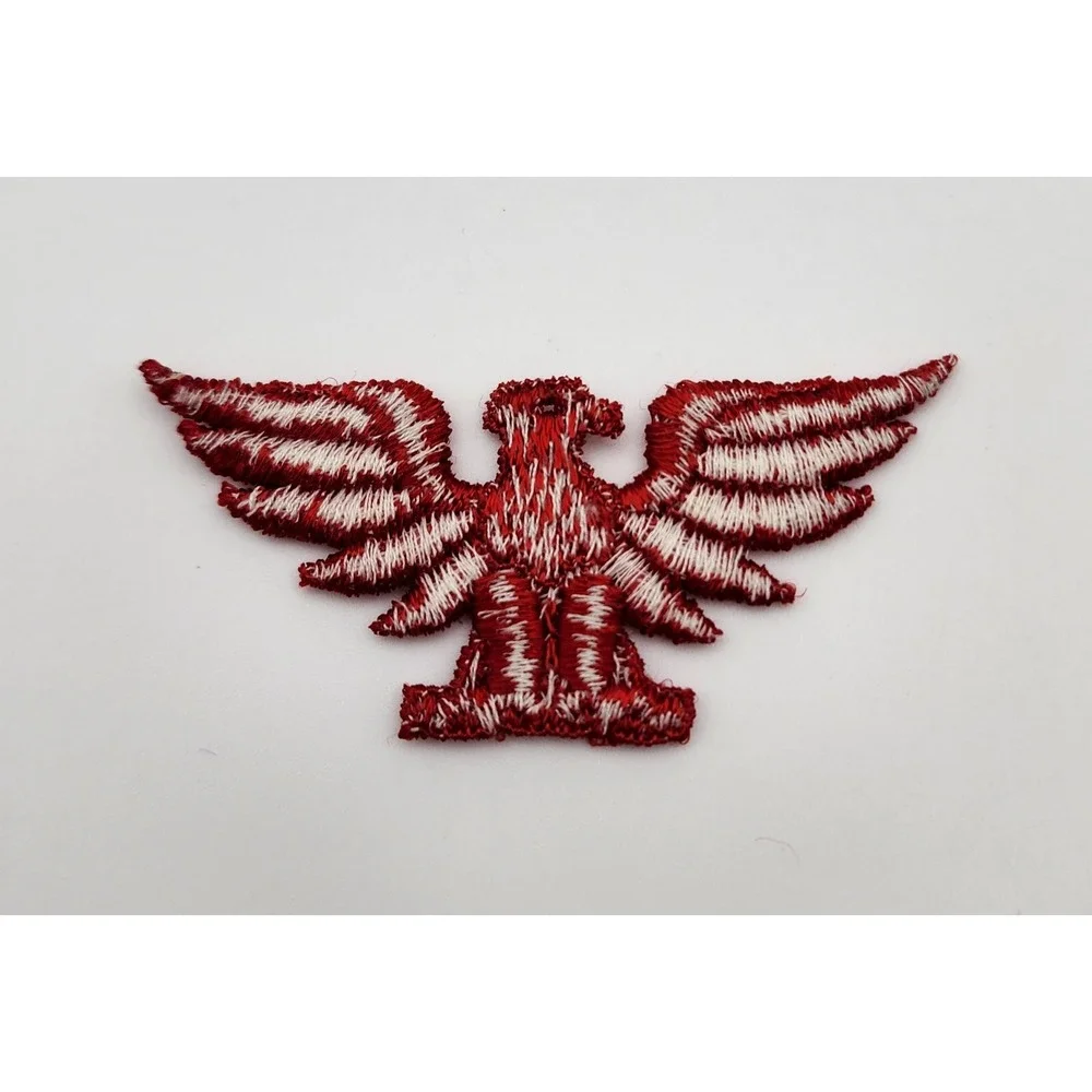 RED Spread Eagle‎ Phoenix Embroidered Sew On Applique Patch Embroidered